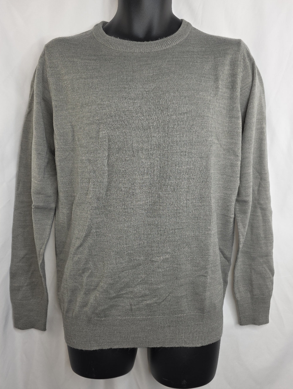 Brave Soul London Men's Crewneck Sweater Size Large Gray Lightweight AN-0660